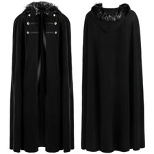 Men Gothic Steampunk Hooded