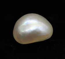 Natural Saltwater Basra Pearl 0.80 Ct 5 mm Uneven Cabochon Shape Loose Gemstone