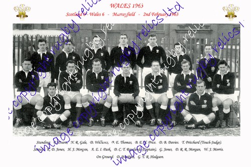 Wales 1963 rugby team - 1963,