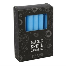 12 Light Blue Peace Spell