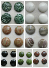 4 x Round Agate Cabochons. 30mm. 7 Options. Jewellery or Crafting.