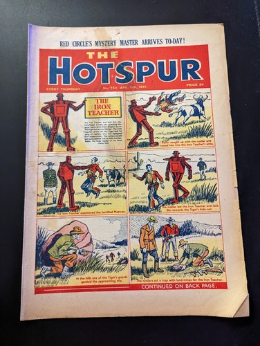 Hotspur comic 752 april 7th - no,