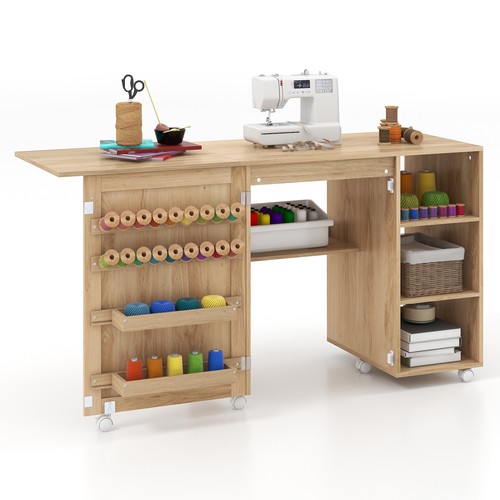 Folding sewing table - sewing,