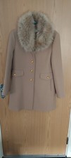 Womans Nude Fur Collar Zara