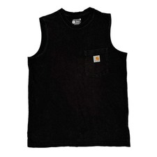 Carhartt Vest - Medium Black Cotton