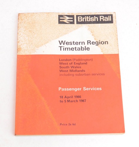 Railway passenger timetable - timetable, br
