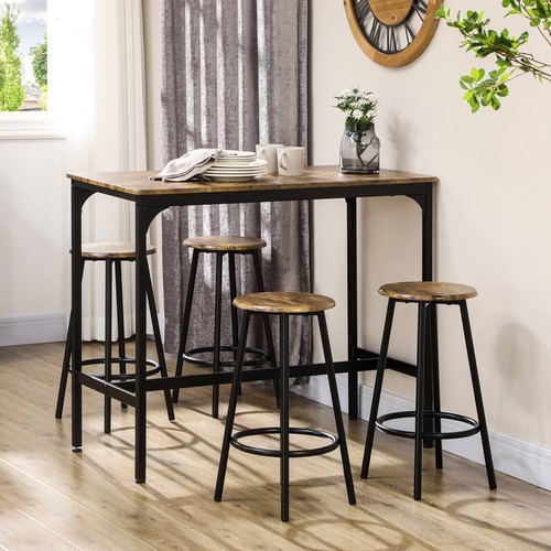 Homcom piece bar table - bar,