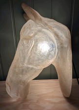Fibreglass Horse Head Wall Sconce Inspired By Andre Cazenave