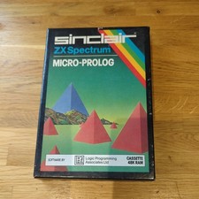 ZX Spectrum Boxed  Micro-PROLOG : Sinclair Research Ltd  very Rare
