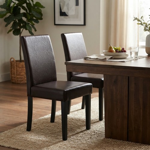 Elegant high back - back, faux