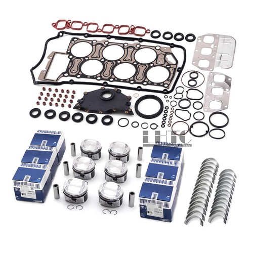 Engine rebuild pistons - engine,