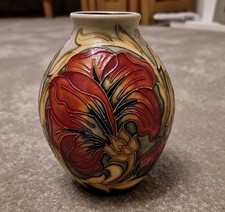 Moorcroft Pottery, 'Spanish -Centenary' pattern vase, 2013