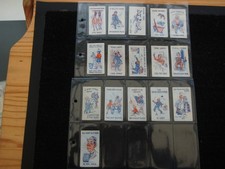 TWO PAGES CIGARETTE CARDS BOCNAL TOBACCO PROVERBS