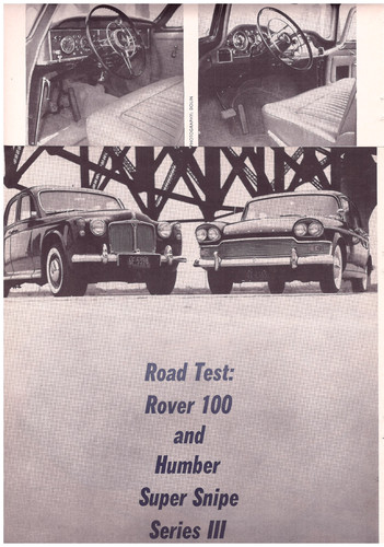 1961 rover 100 - rover, super
