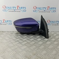NISSAN QASHQAI WING MIRROR RIGHT DRIVER SIDE IN BLUE RBN POWER FOLD J11 MK2 2015