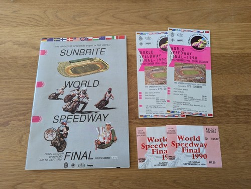 1990 world speedway final - world,
