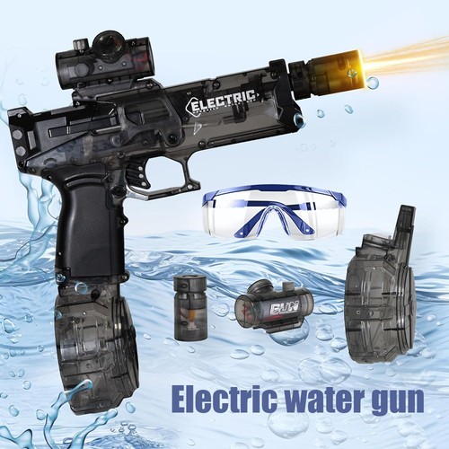Electric water gun - water,