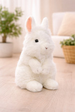 white bunny rabbit soft toy