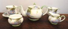 Aynsley Bluebell Time  Teapot and  Part Tea Service