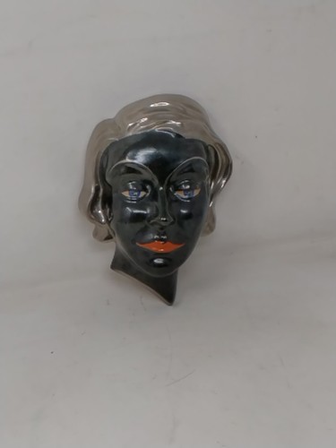 Vintage black lady face art - lady,