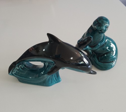 Poole pottery dolphin - pottery,