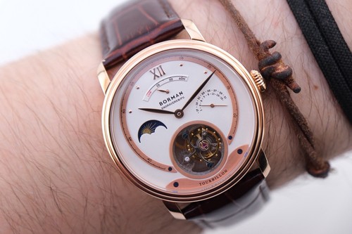 Borman mens tourbillon watch - mens,
