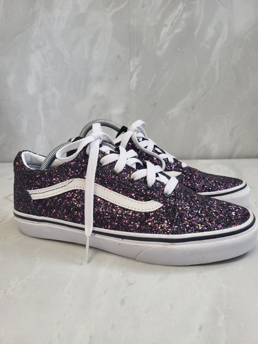 Vans low top black - black, purple