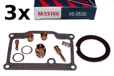 Keyster Carburetor Gasket Set, Suzuki GT750, J/K manufactured '72.3 Kits