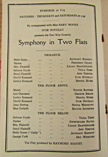 New Theatre (St Martins)"Symphony in Two Flats" Ivor Novello, L.Braithwaite 1929