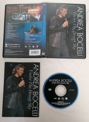Dvd andrea bocelli under the - andrea,