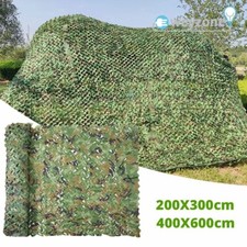 4X6M Camo Net Hunting Shooting Camouflage Hide Army Camping Woodland Netting UK