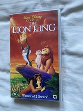 Disney THE LION KING 1995 VHS