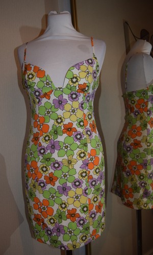 Zara mini dress flower power - zara,