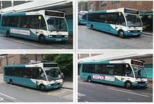 ARRIVA DURHAM Optare Solo - Optare B31F body - Ten 6 x 4 inch colour prints