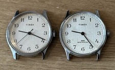 2x Vintage Mens Timex
