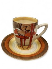 Clarice Cliff - Coral Firs - A