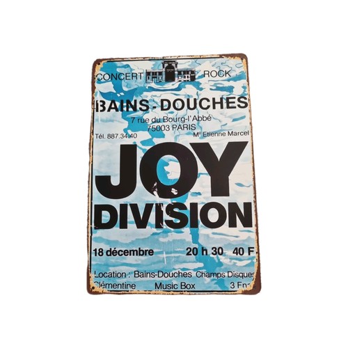 Joy division ian curtis metal - division,