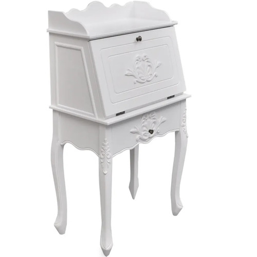 Wooden french secretary desk - secretary,