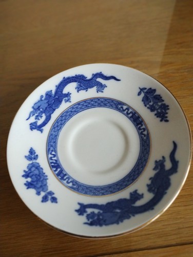 Cauldon china blue white - china,