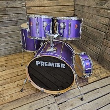 Drum Kit Premier Cabria Lacquer MK1 Purple USED! RKCAB310525