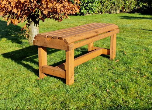 Wooden garden bench - wooden,