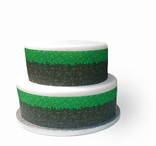 Cake topper pixel gaming - topper,