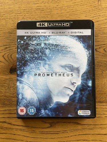 Prometheus ultra blu ray - prometheus, 4k
