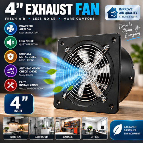 Exhaust fan 220v metal - 220v,