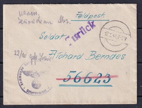 Germany 1944 field - germany, post