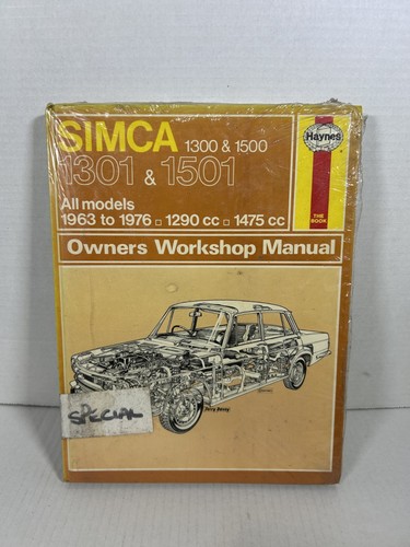 Haynes simca 1300 1500 1301 - haynes,