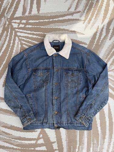 Vintage wrangler denim jacket - wrangler,