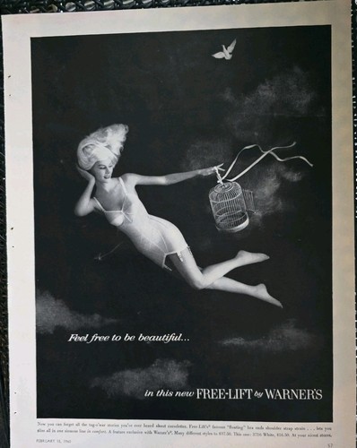 1960 warner free lift - warner's,