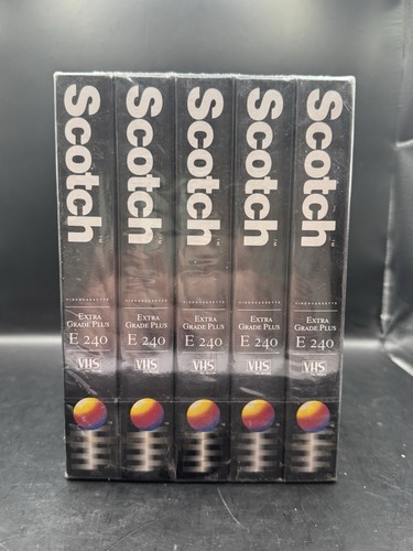 Scotch e240 vhs pal secam - pal, 4
