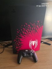 PS5 Spiderman 2 Ltd Edition DIGITAL CONSOLE 825GB, Hardly Used